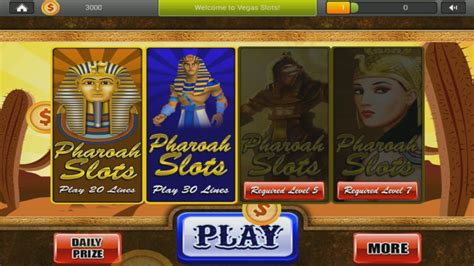 Slots de faraó forma moedas grátis download